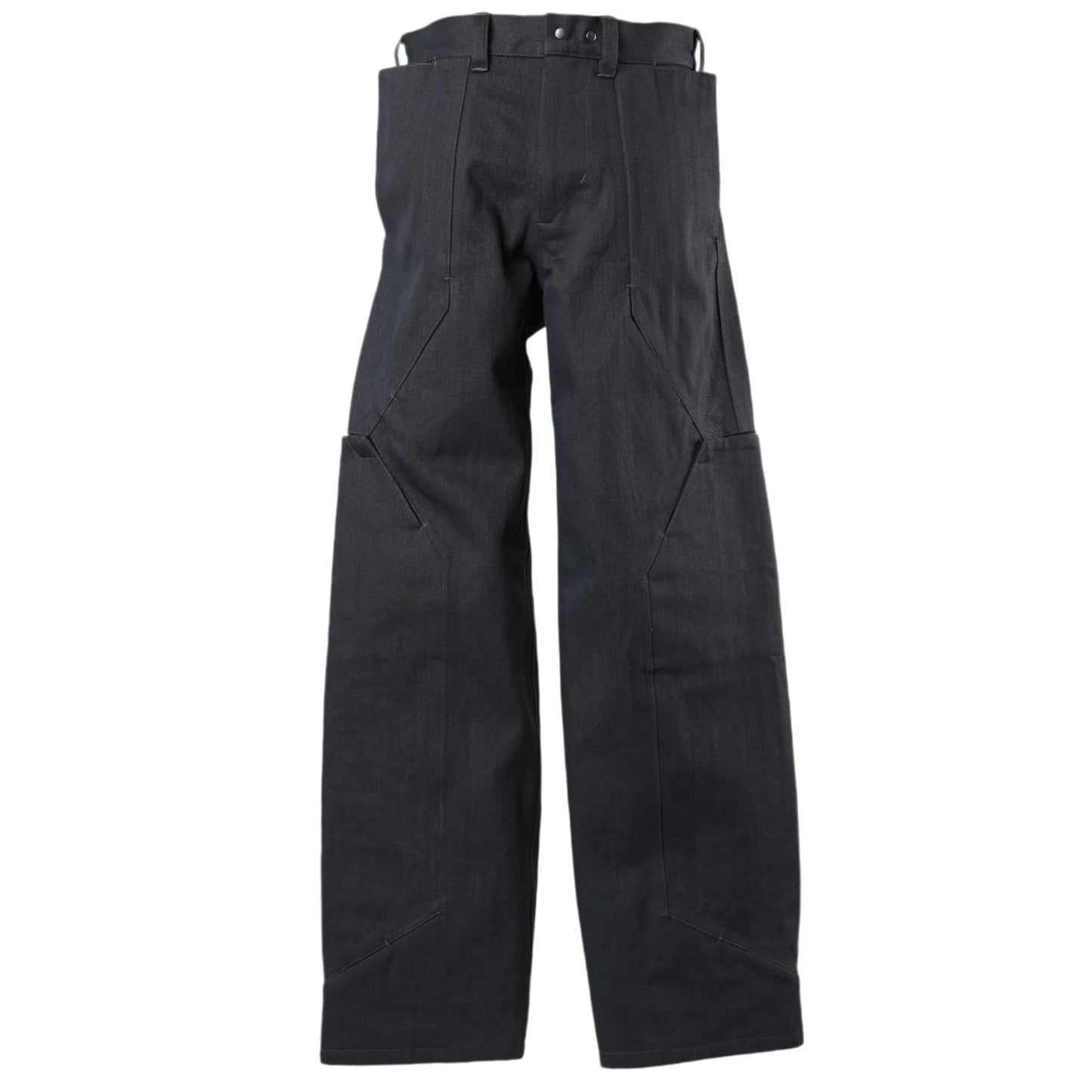 10 POCKET PANEL DENIM TRS / DARK GRAY