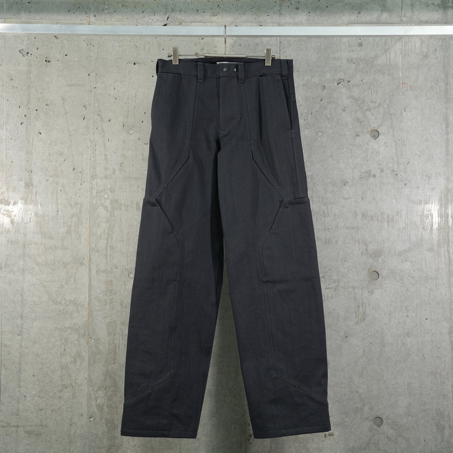 10 POCKET PANEL DENIM TRS / DARK GRAY