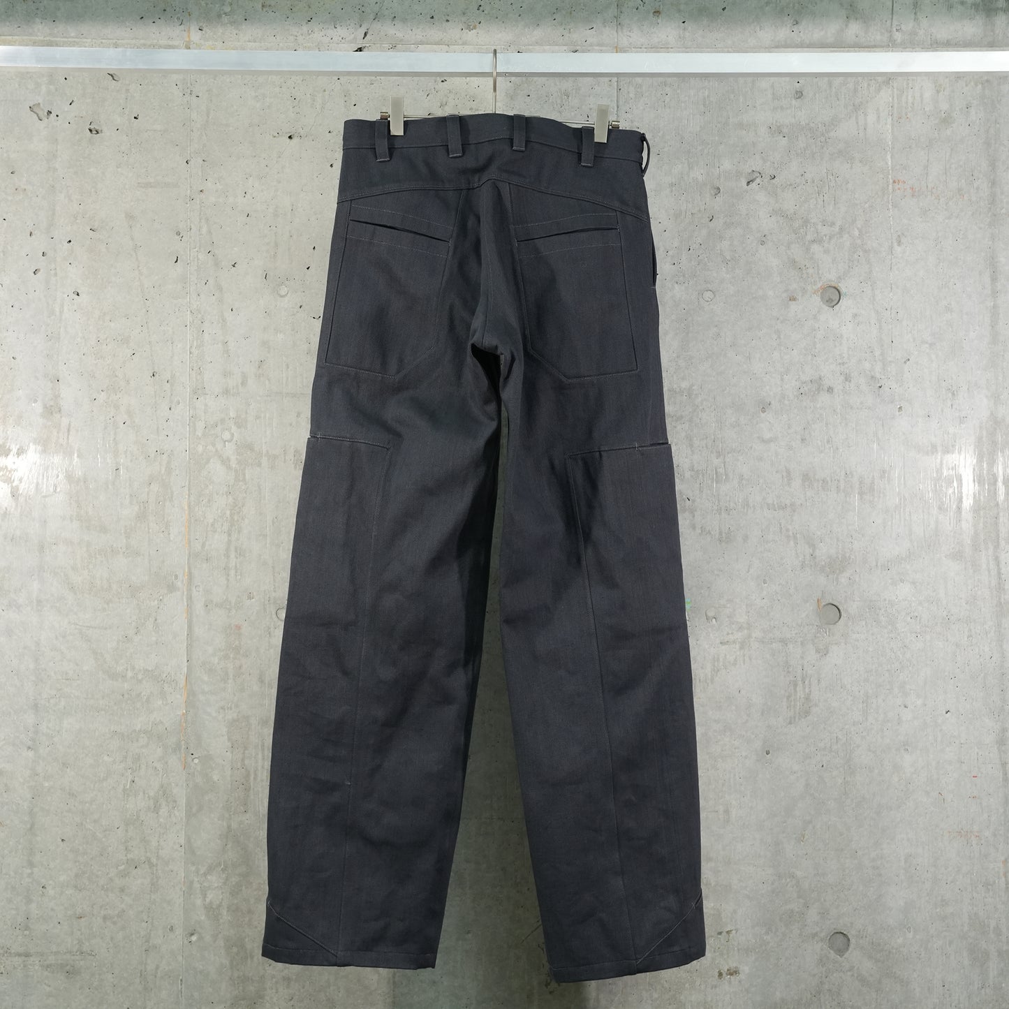 10 POCKET PANEL DENIM TRS / DARK GRAY