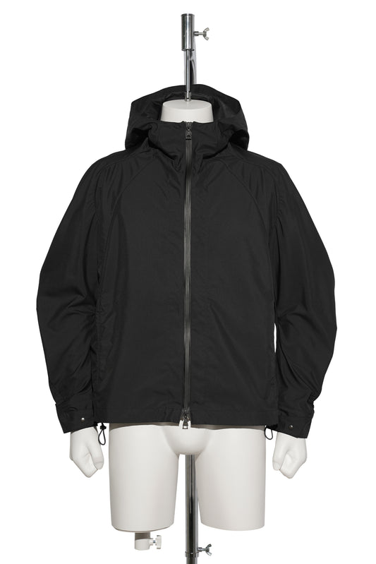 SHORT PARKA SHELL / BLACK