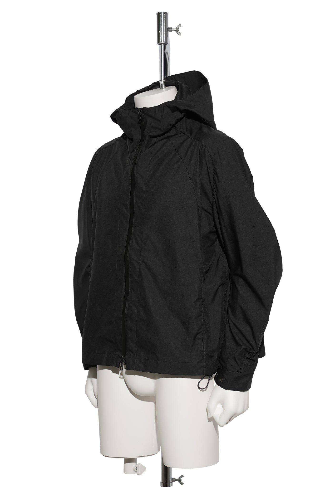 SHORT PARKA SHELL / BLACK