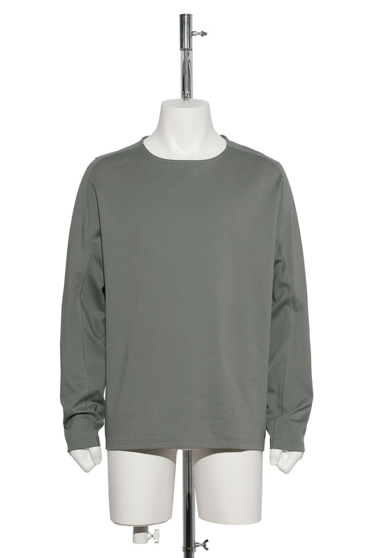 LONG SLEEVE T-SHIRT COTTON x NYLON / MINT