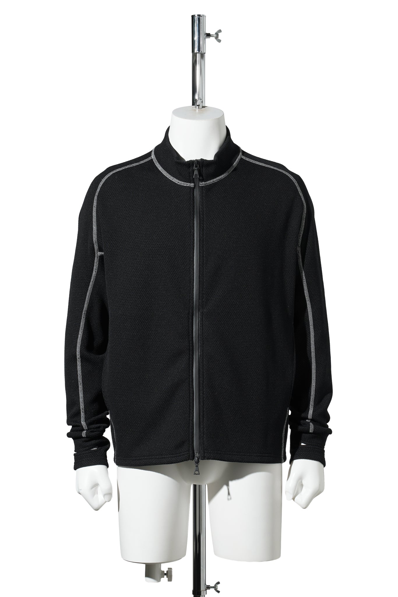 ZIP UP TOP THEMAL HI-VIS / BLACK