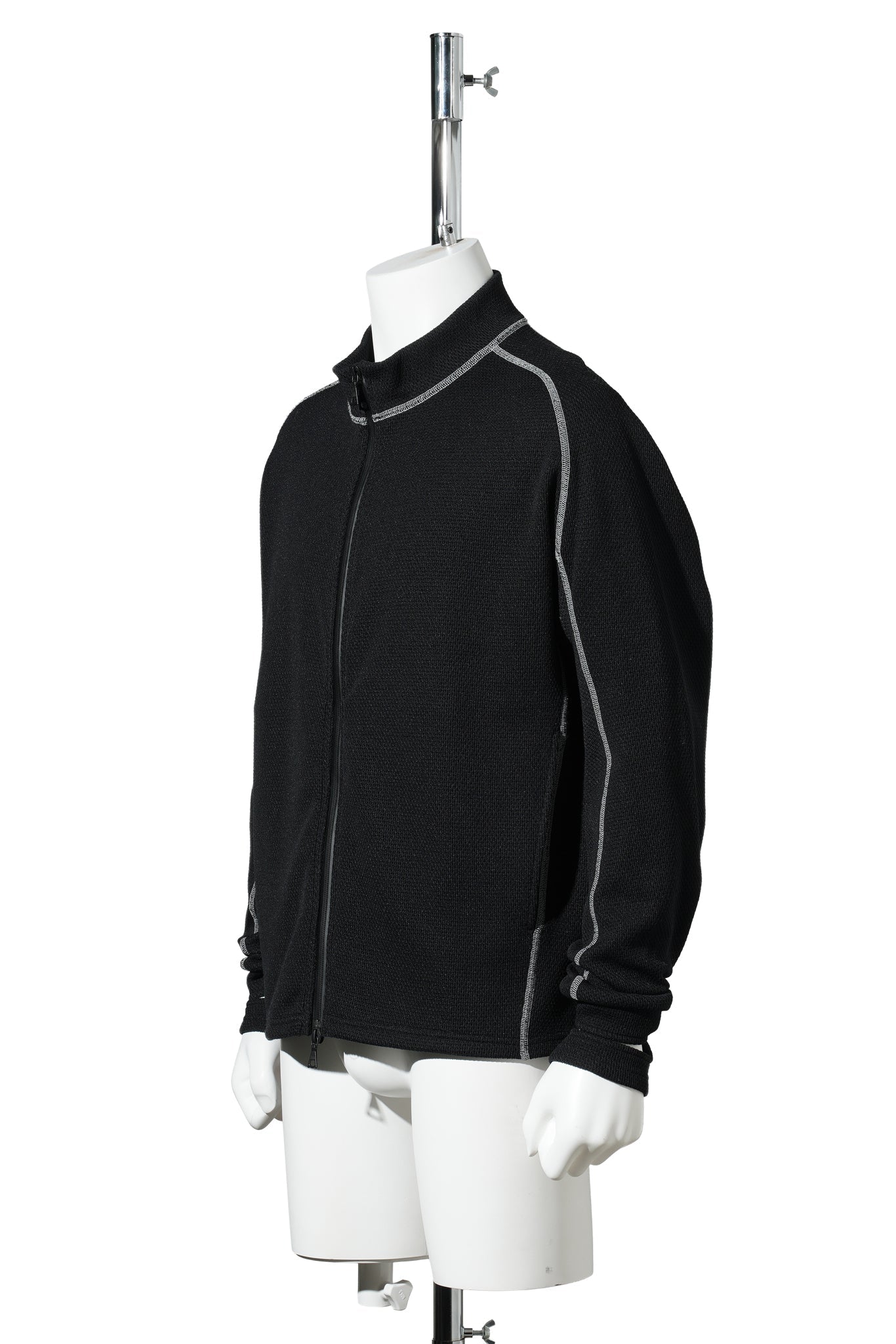 ZIP UP TOP THEMAL HI-VIS / BLACK