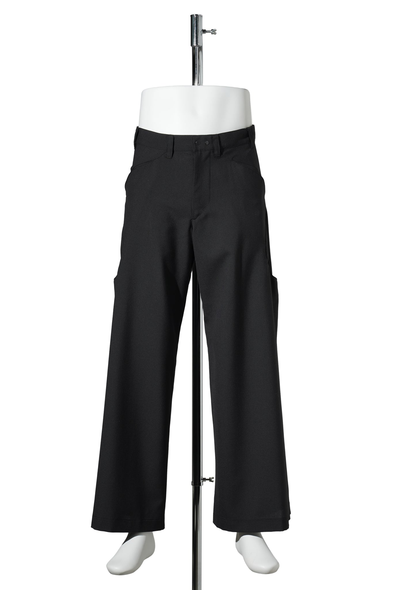 SUB ONG WOOL TRS / BLACK