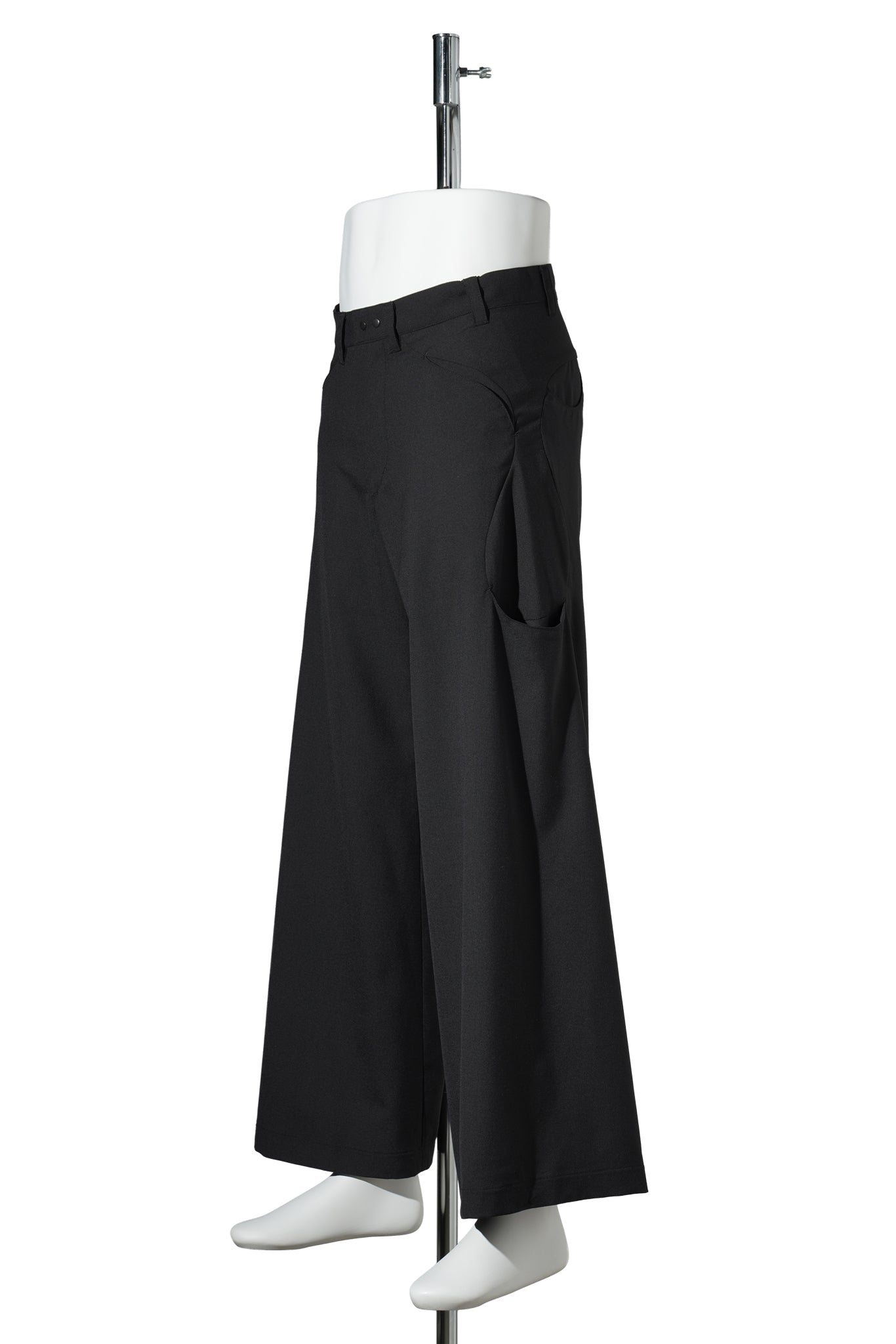 SUB ONG WOOL TRS / BLACK