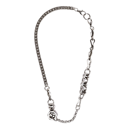 HEX NUT UTILITY MIXED CHAIN / SILVER