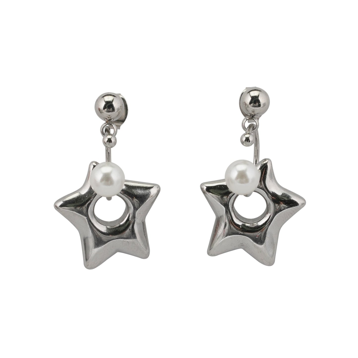 SHOOTING STAR EARRINGS / SILVER