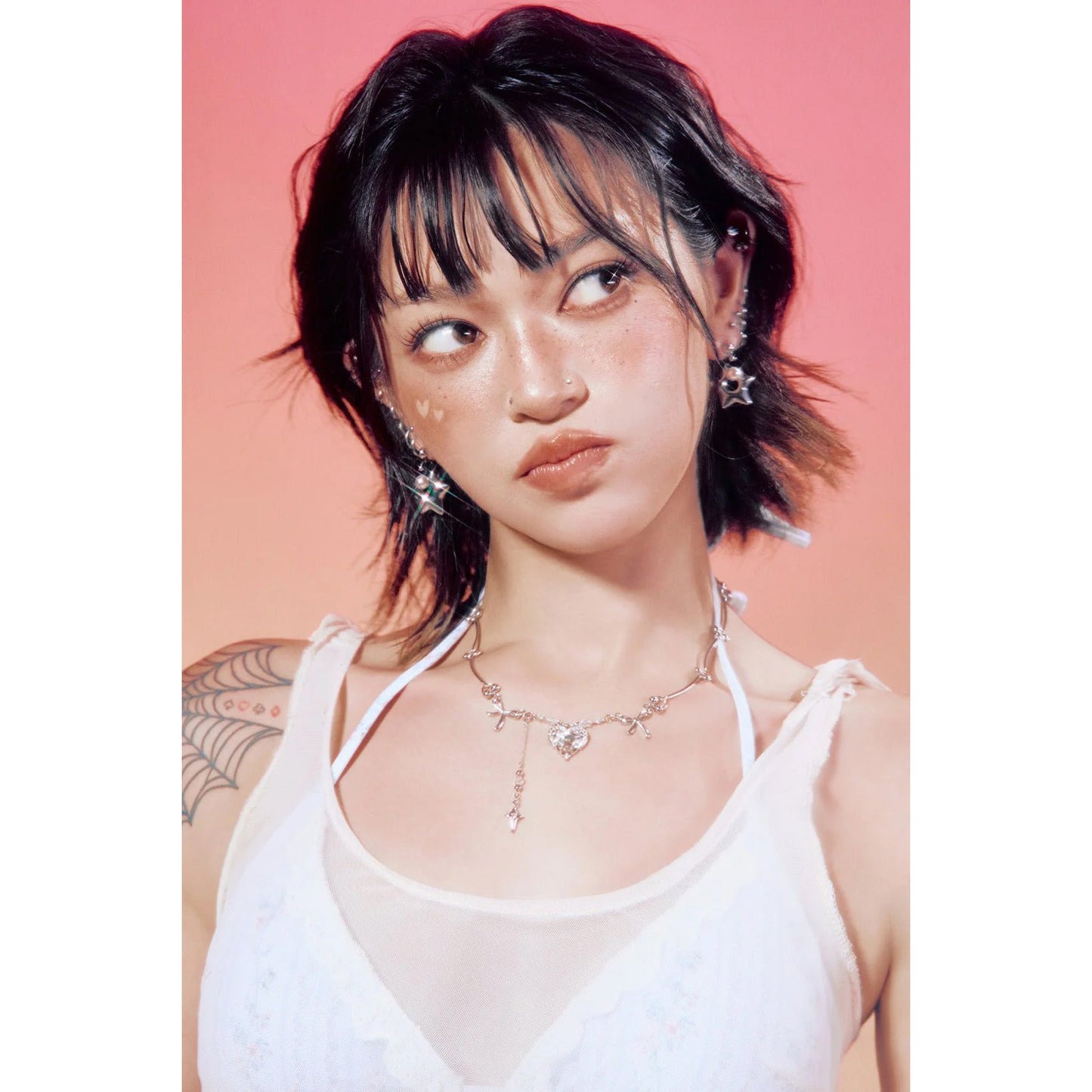 SHOOTING STAR EARRINGS / SILVER