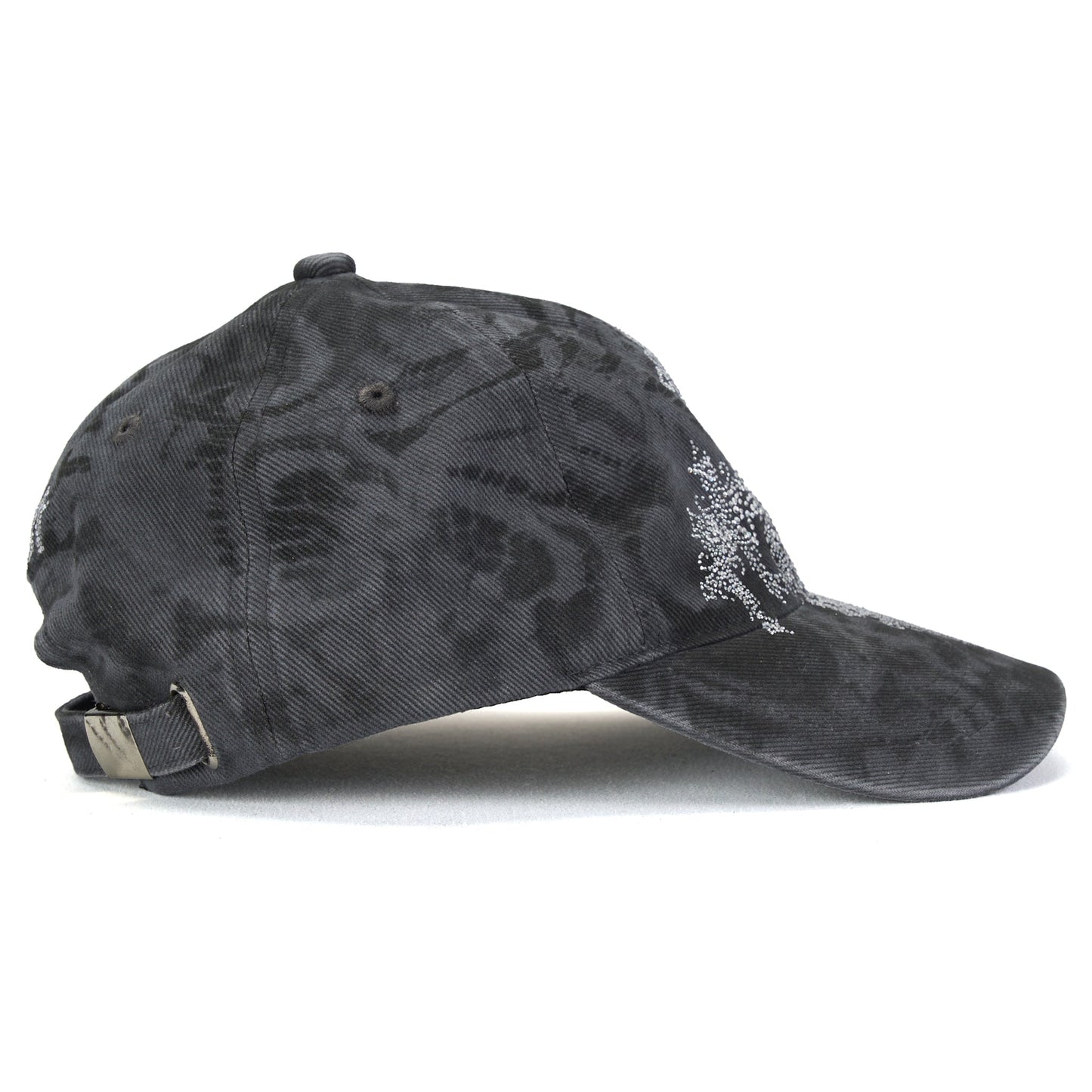 SPRAY LACE BASEBALL CAP / BLACK