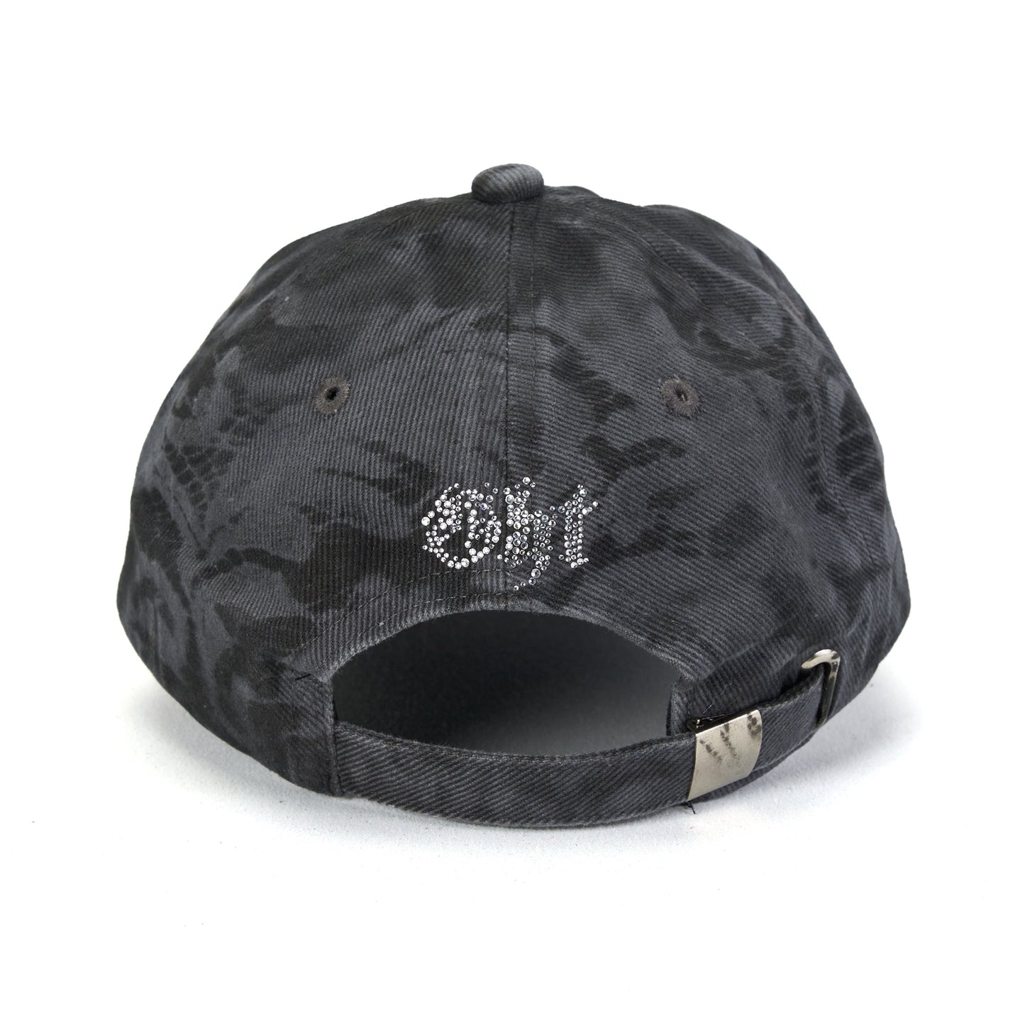 SPRAY LACE BASEBALL CAP / BLACK