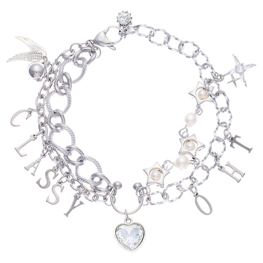 CLASS:Y HEART BRACELET