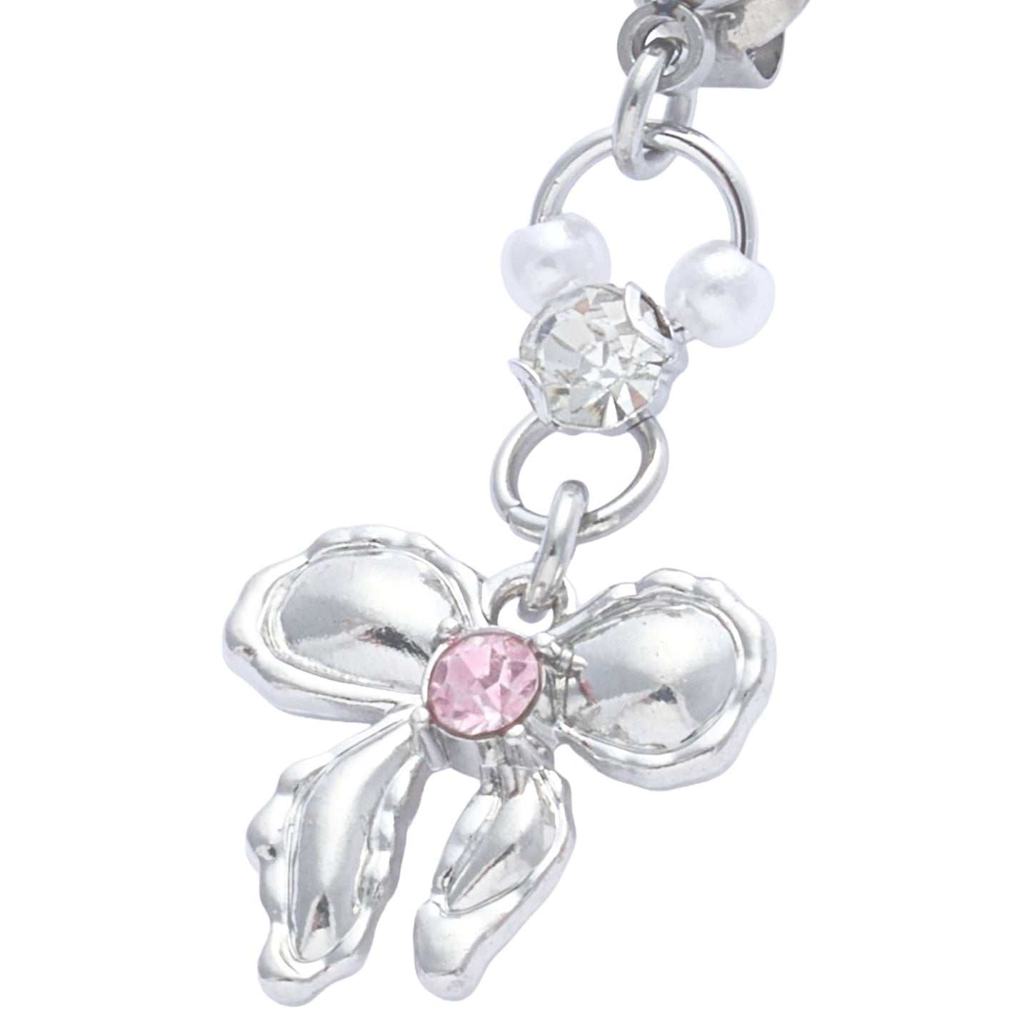 LOVE BOW DROP EARINGS