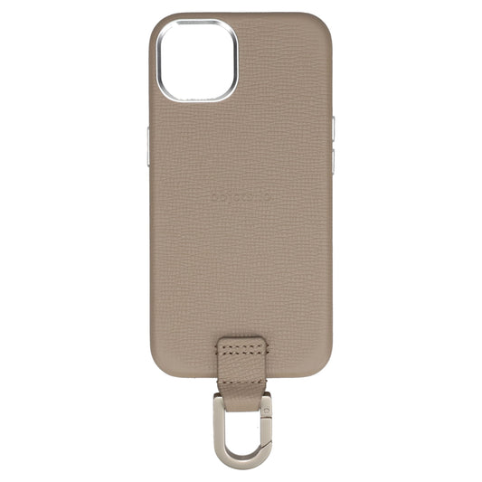 iPhone CASE (カラビナ付)【16. 15. 14. 13】 / TAUPE