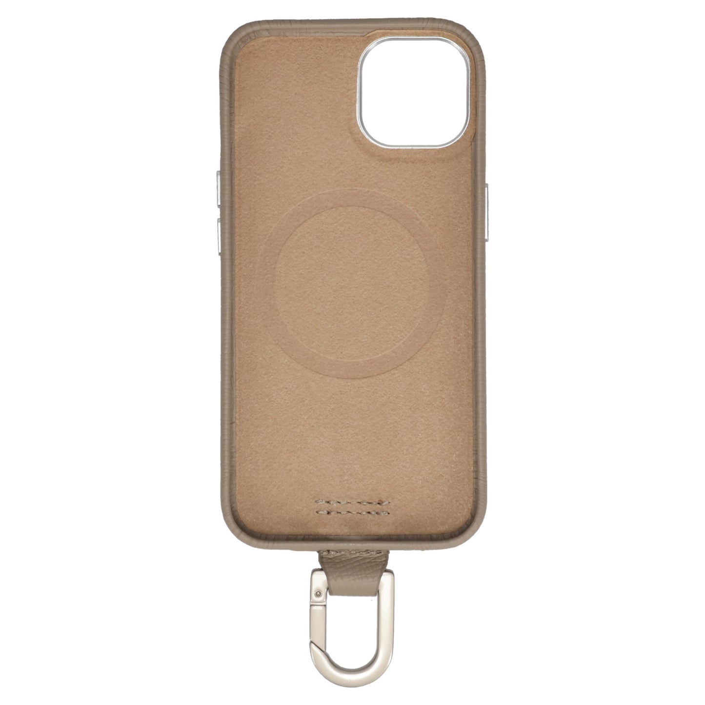 iPhone CASE (カラビナ付)【16. 15. 14. 13】 / TAUPE