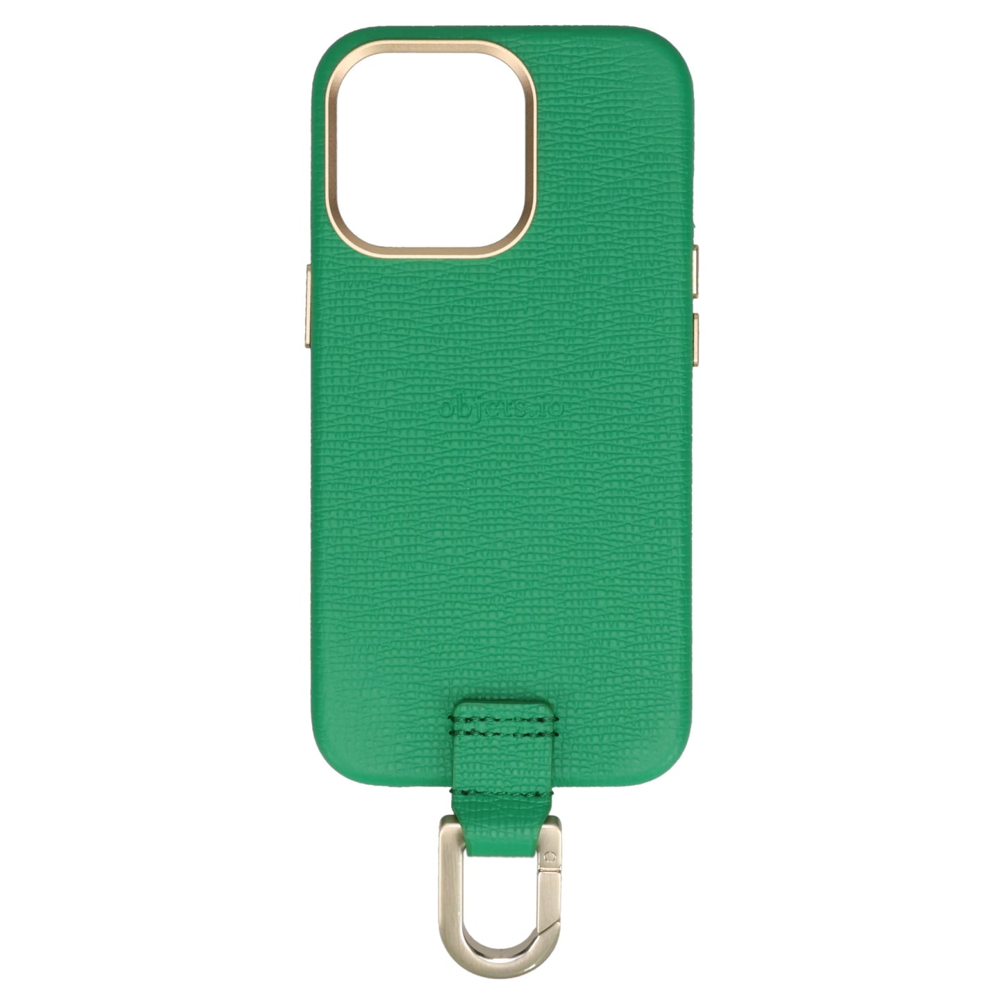 iPhone CASE (カラビナ付)【16. 15. 14. 13】/ GREEN