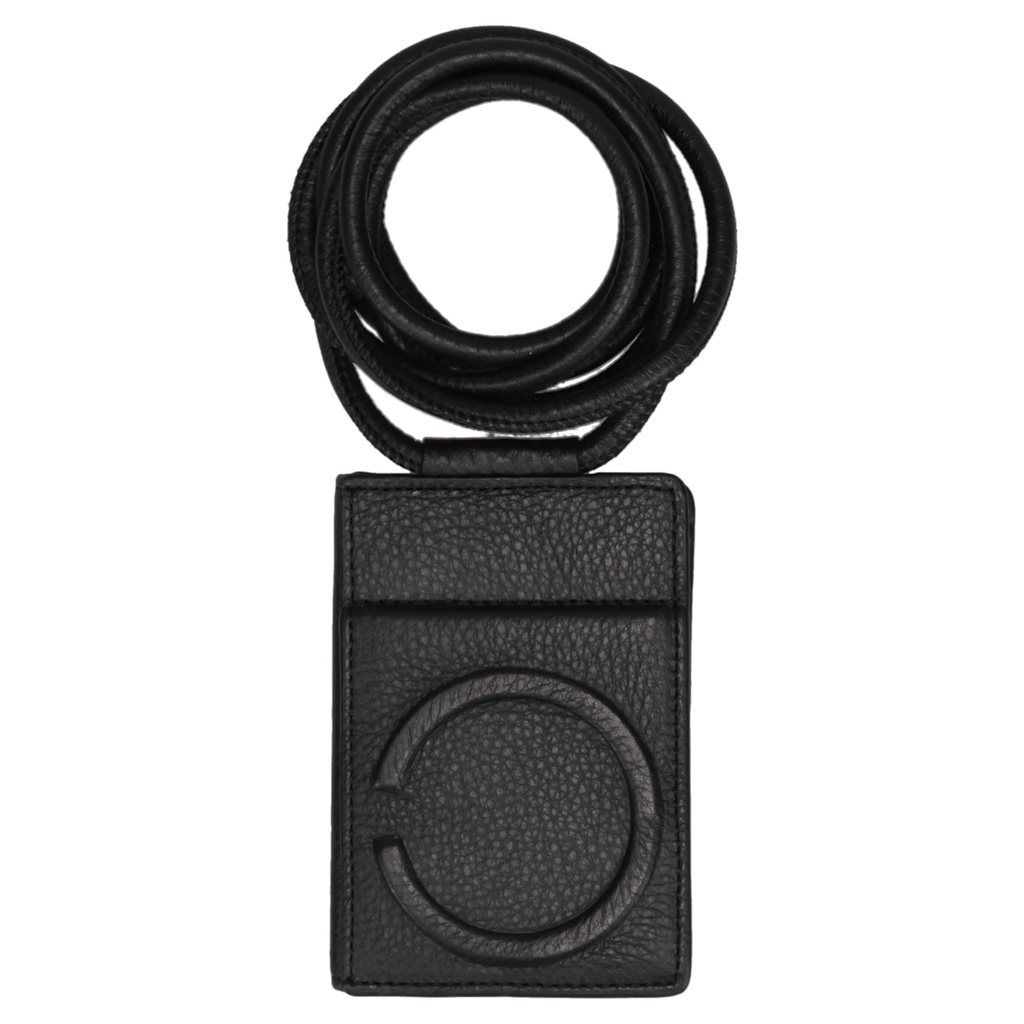 iPhone ACCESSORY-SHOULDER STRAP CARD CASE / BLACK