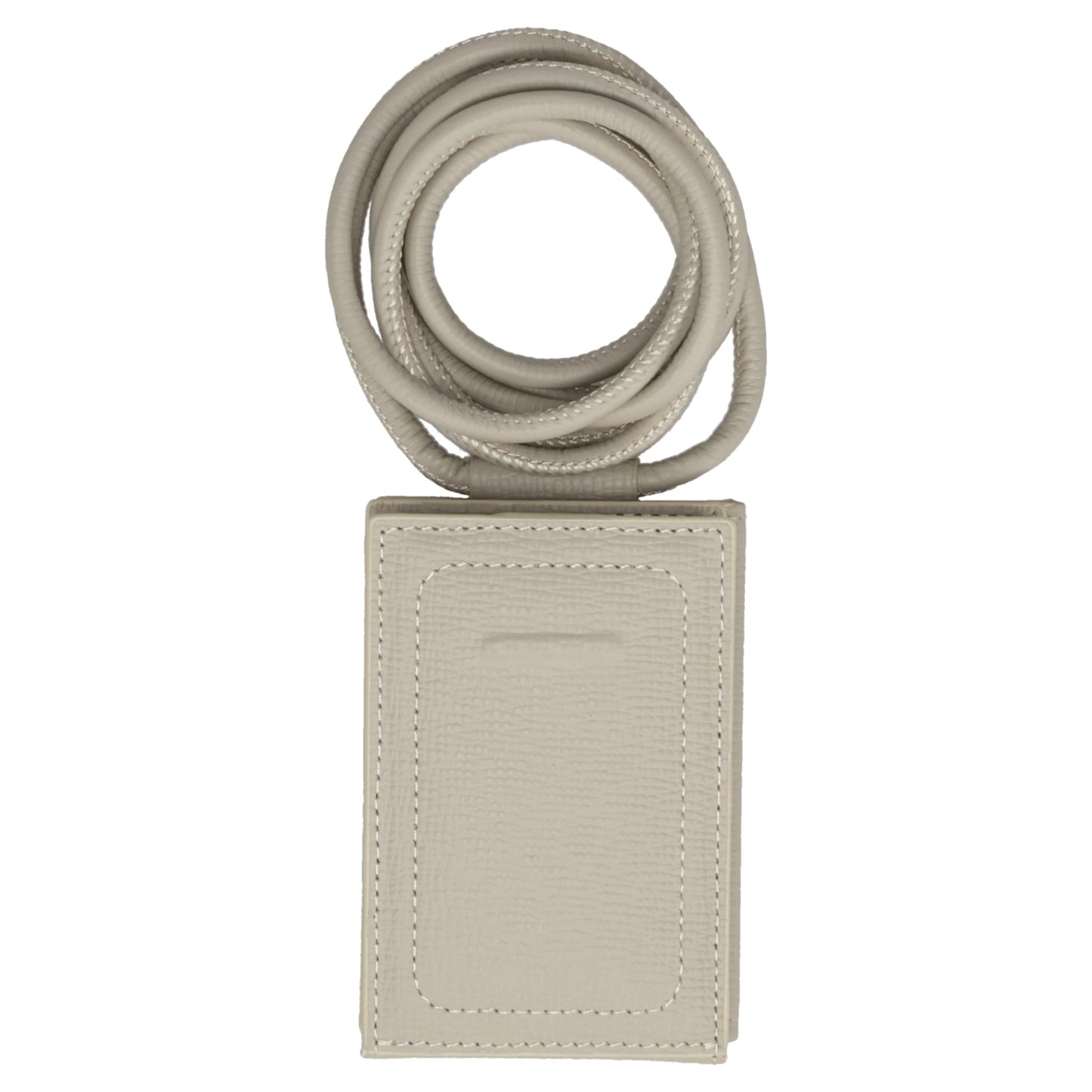 iPhone ACCESSORY-SHOULDER STRAP WALLET / WHITE BEIGE