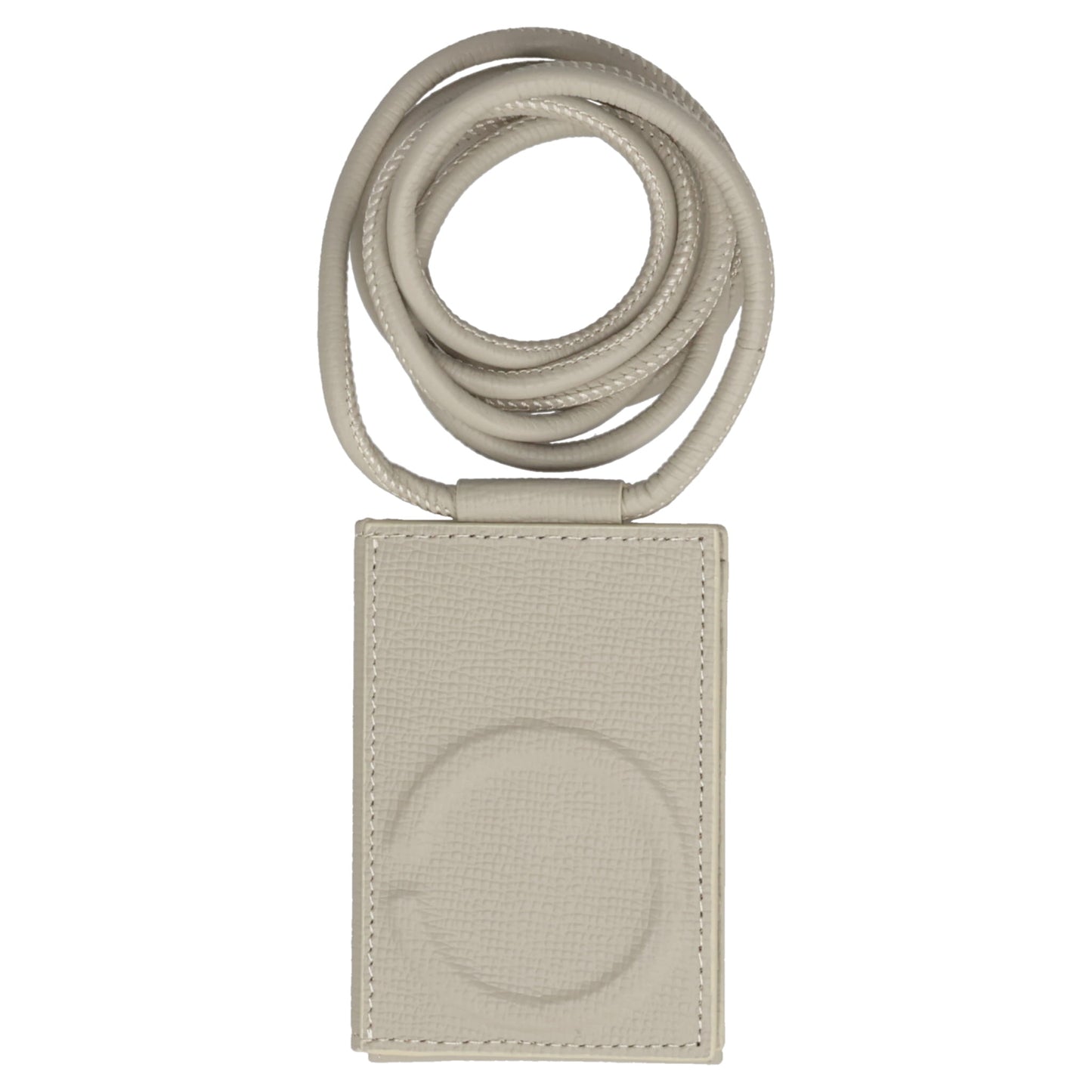 iPhone ACCESSORY-SHOULDER STRAP WALLET / WHITE BEIGE