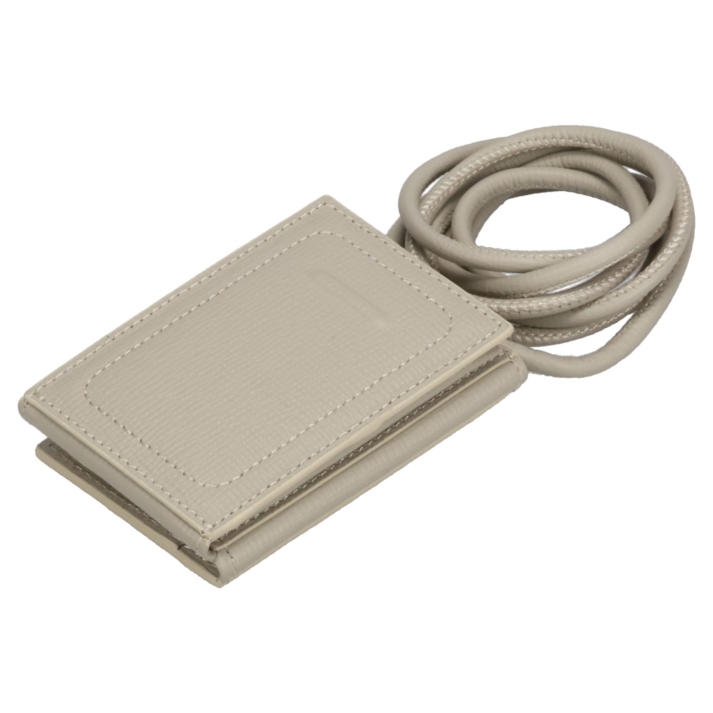 iPhone ACCESSORY-SHOULDER STRAP WALLET / WHITE BEIGE