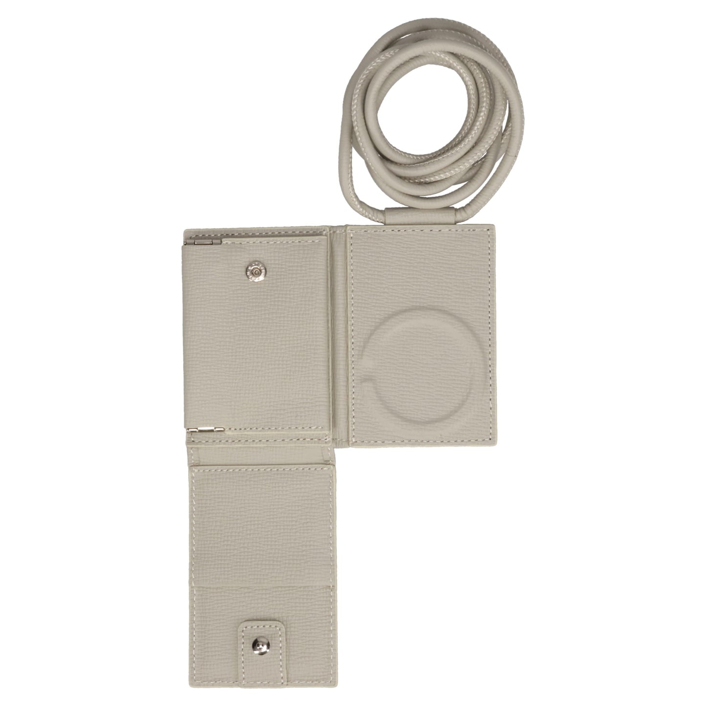 iPhone ACCESSORY-SHOULDER STRAP WALLET / WHITE BEIGE