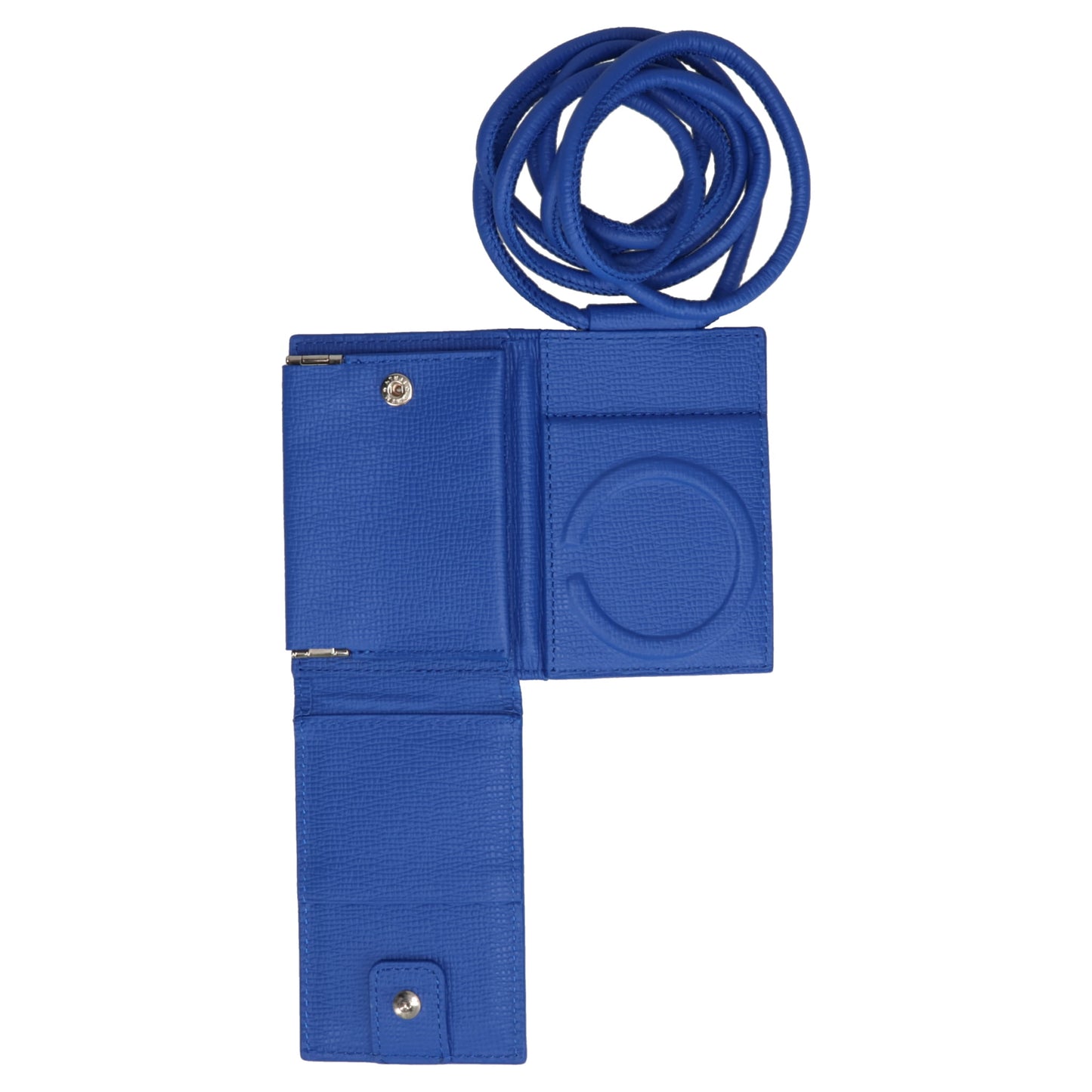 iPhone ACCESSORY-SHOULDER STRAP WALLET / BLUE