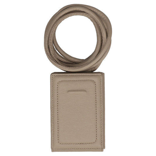 iPhone ACCESSORY-SHOULDER STRAP WALLET / TAUPE