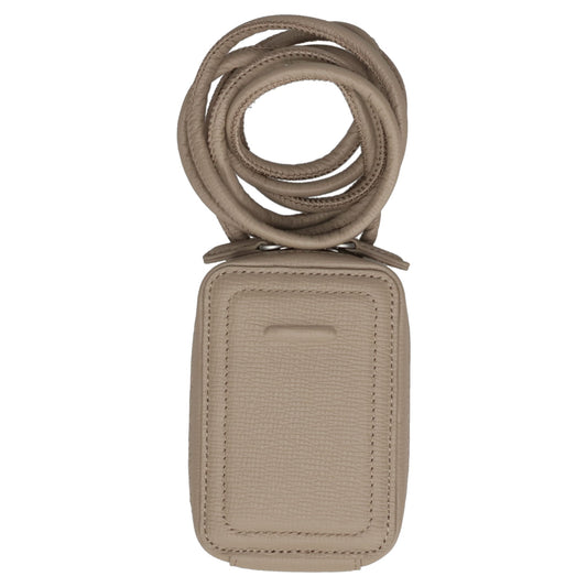 iPhone ACCESSORY-SHOULDER STRAP MICRO BAG / TAUPE