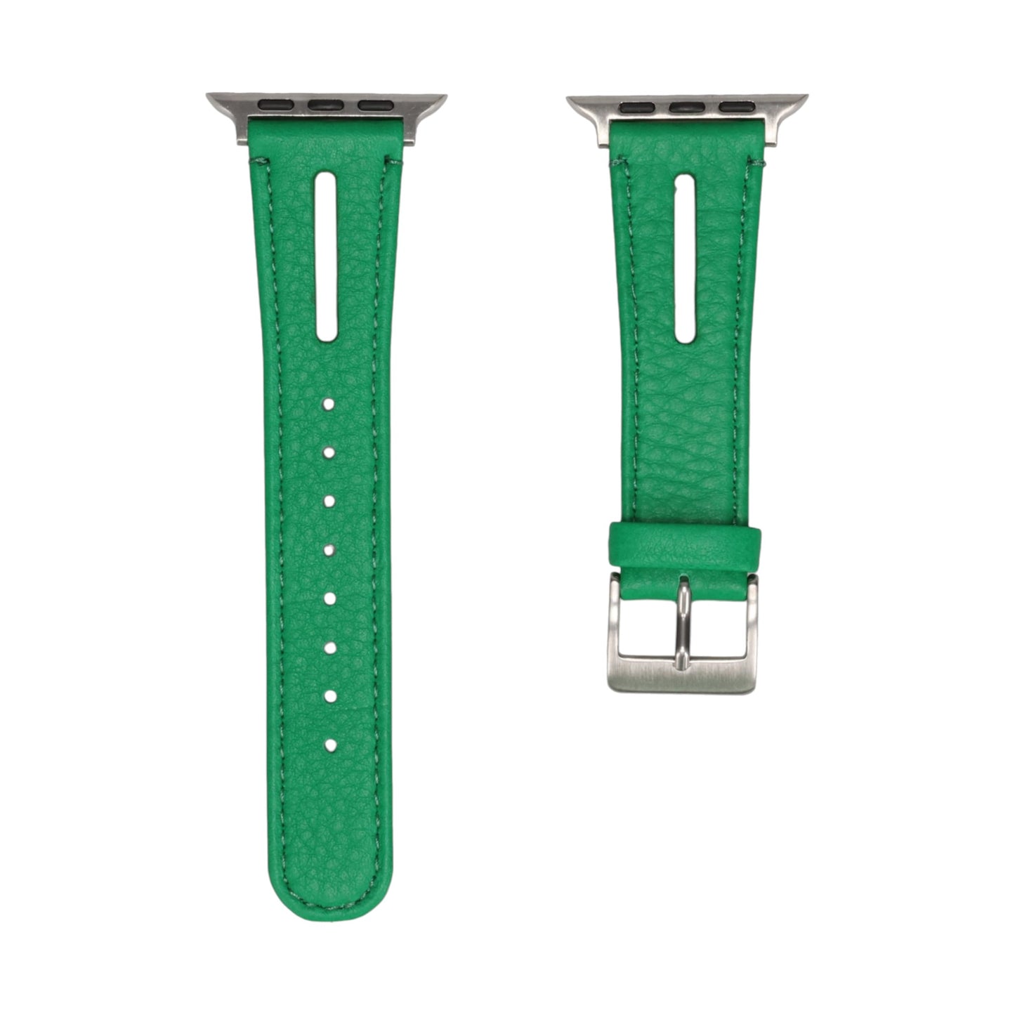 LEATHER HYBRID BAND for Apple Watch / GREEN