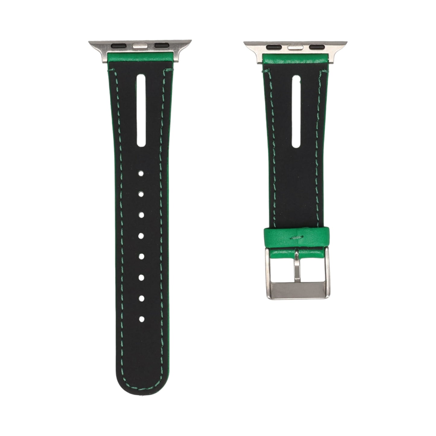 LEATHER HYBRID BAND for Apple Watch / GREEN