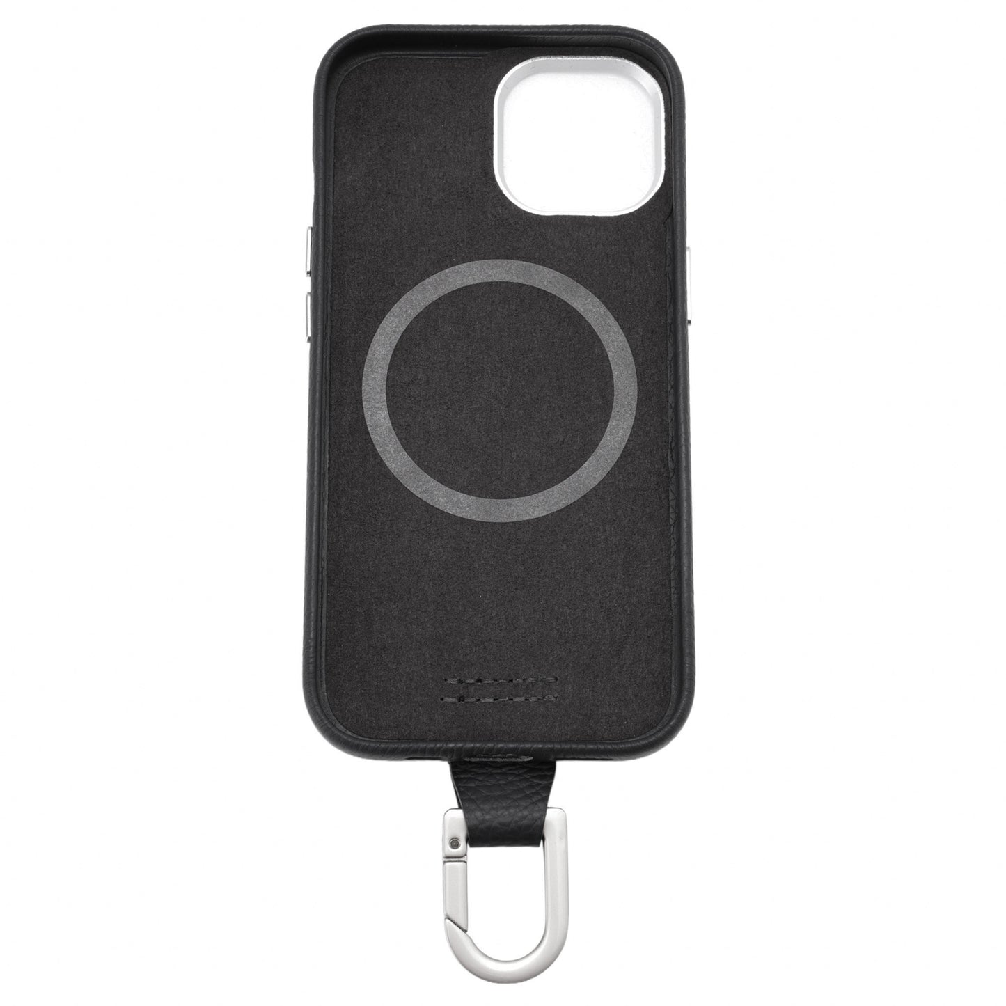 iPhone CASE (カラビナ付) 【17. 16. 15】/ CHARCOAL