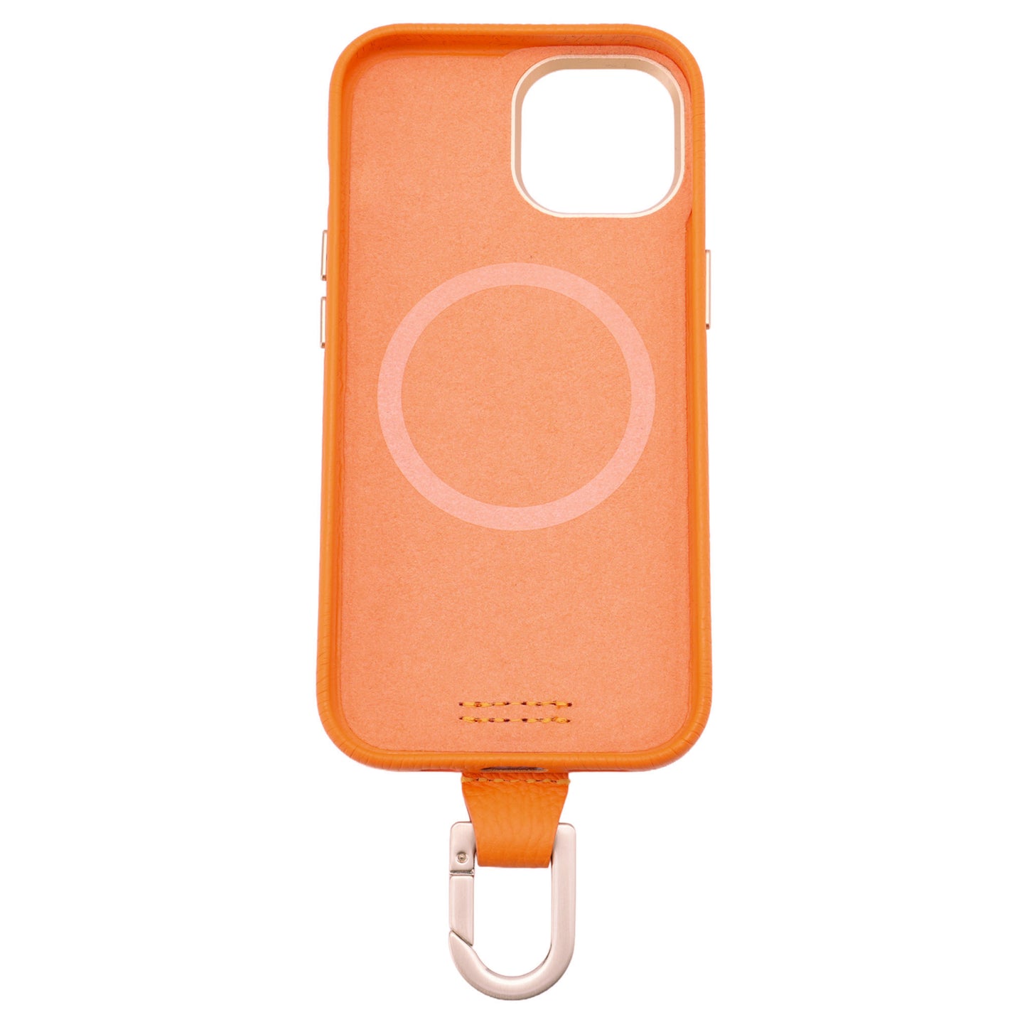 iPhone CASE (カラビナ付き)【17. 16. 15】/ PUMPKIN