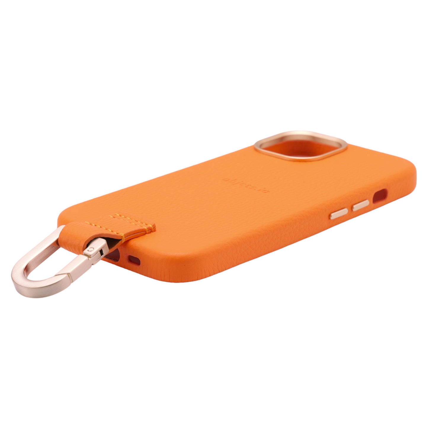 iPhone CASE (カラビナ付き)【17. 16. 15】/ PUMPKIN