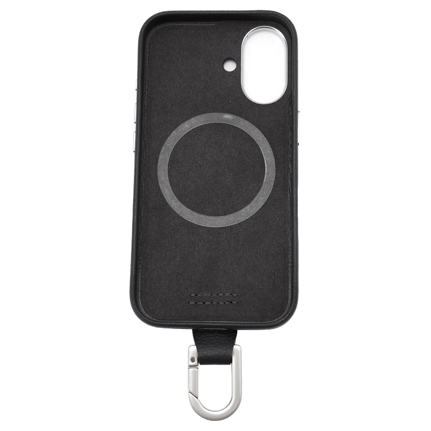iPhone CASE (カラビナ付) 【17. 16. 15】/ CHARCOAL