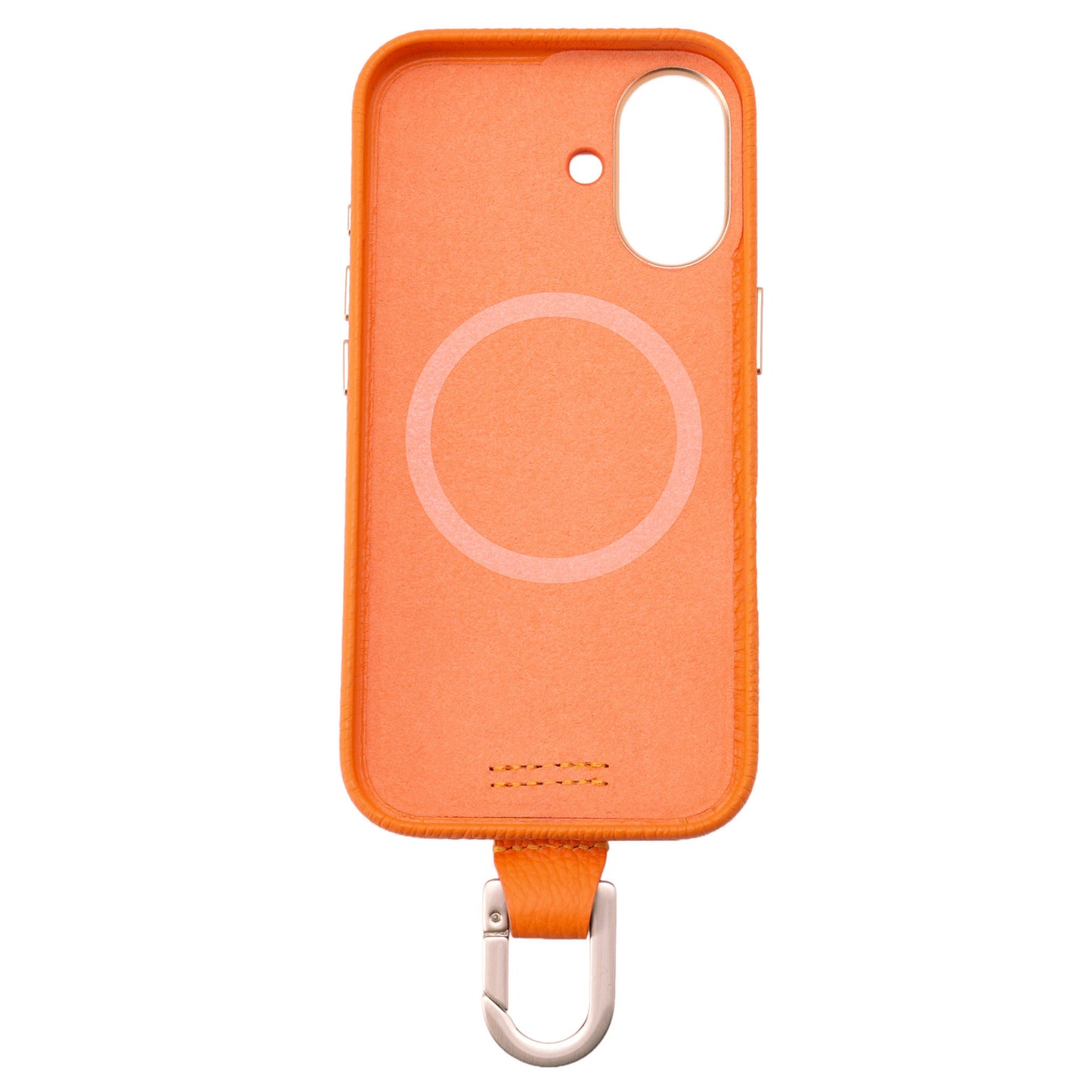 iPhone CASE (カラビナ付き)【17. 16. 15】/ PUMPKIN