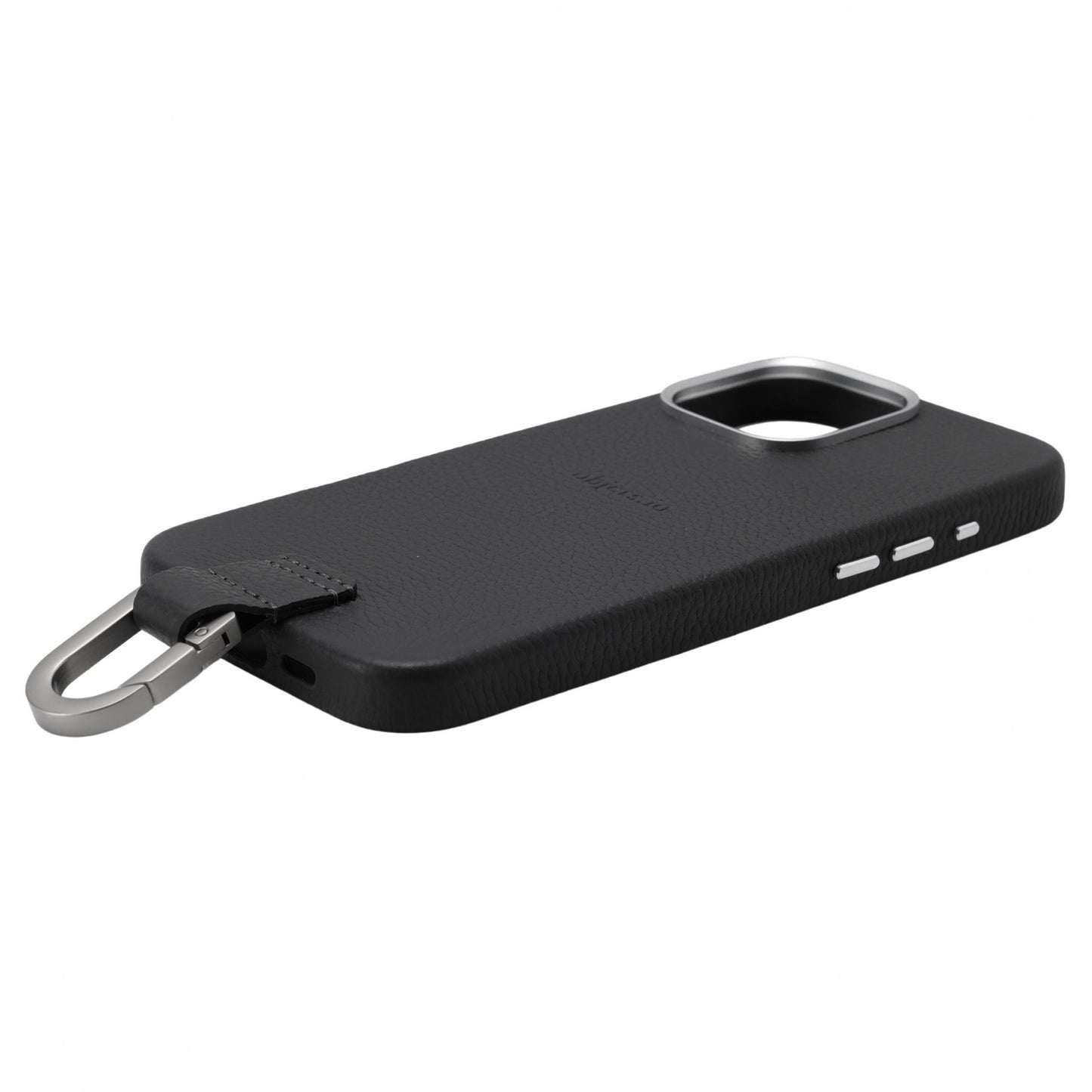 iPhone CASE (カラビナ付) 【17. 16. 15】/ CHARCOAL