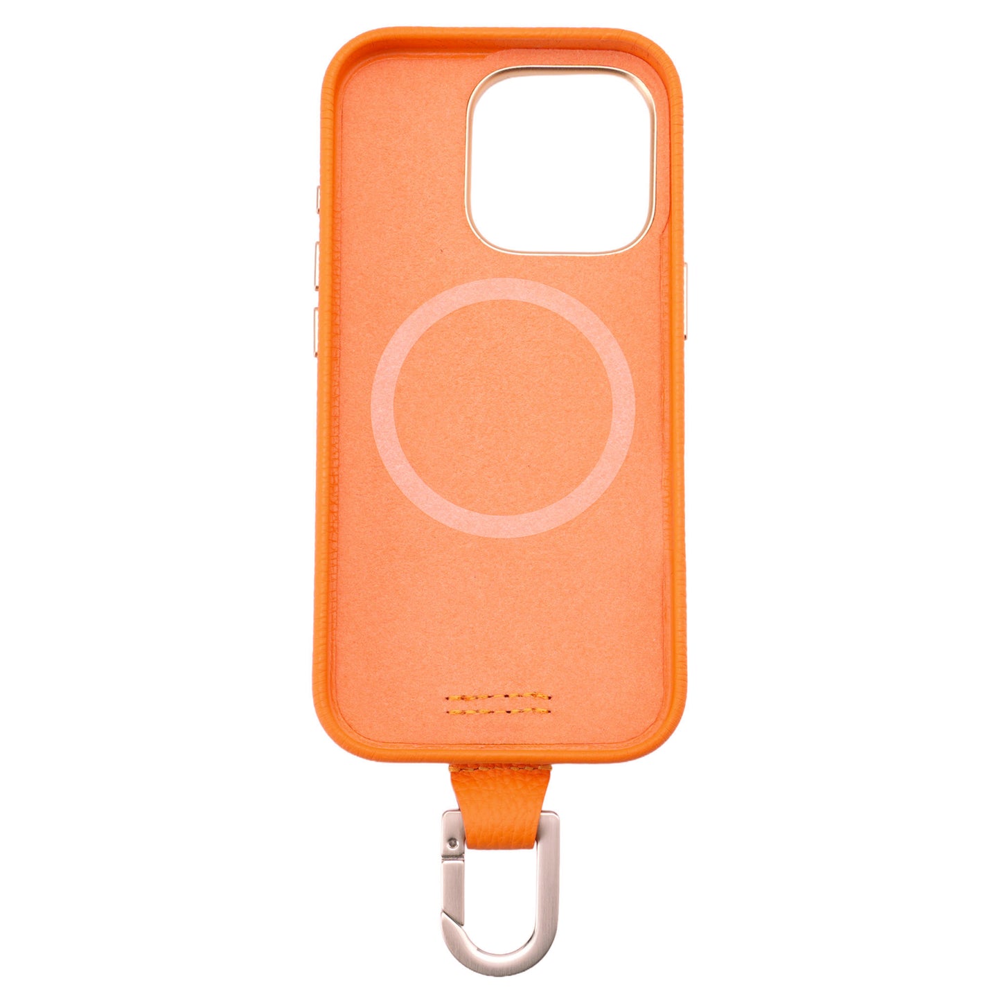 iPhone CASE (カラビナ付き)【17. 16. 15】/ PUMPKIN