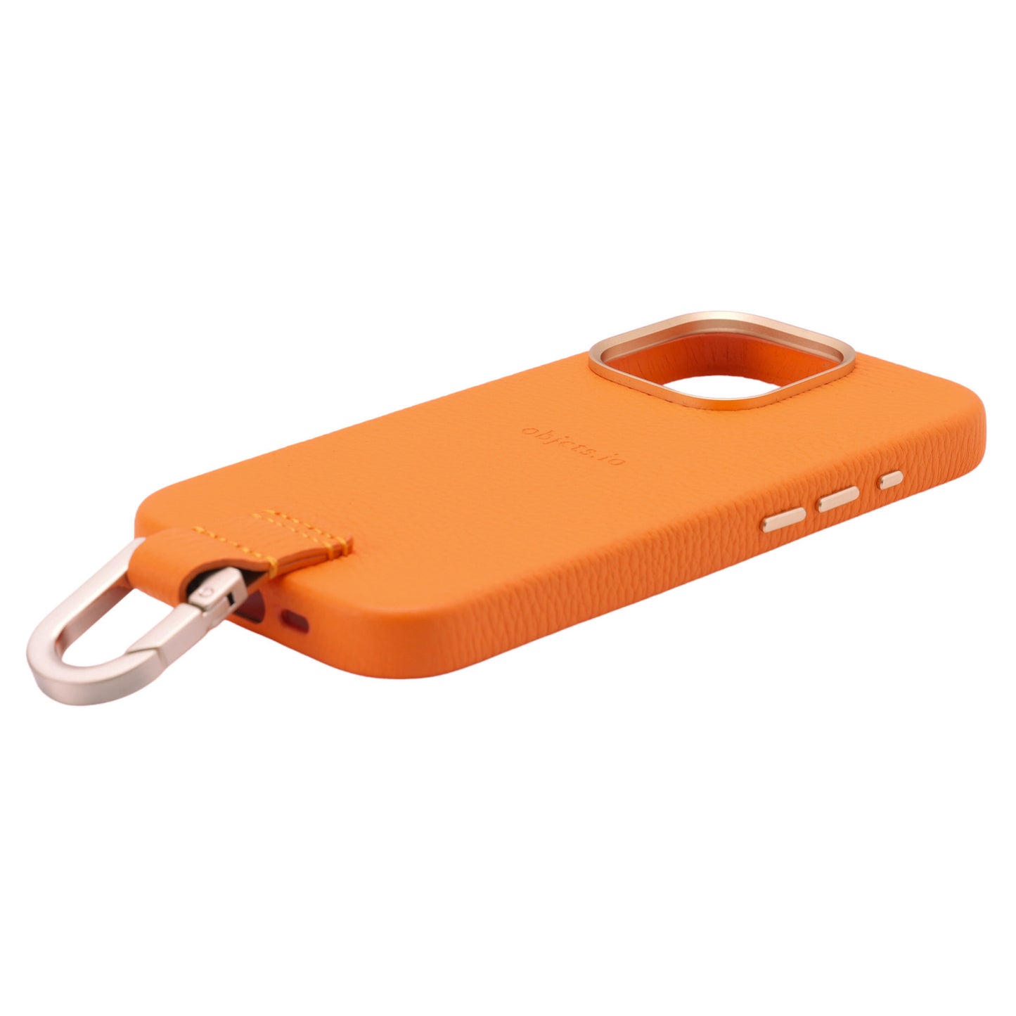 iPhone CASE (カラビナ付き)【17. 16. 15】/ PUMPKIN
