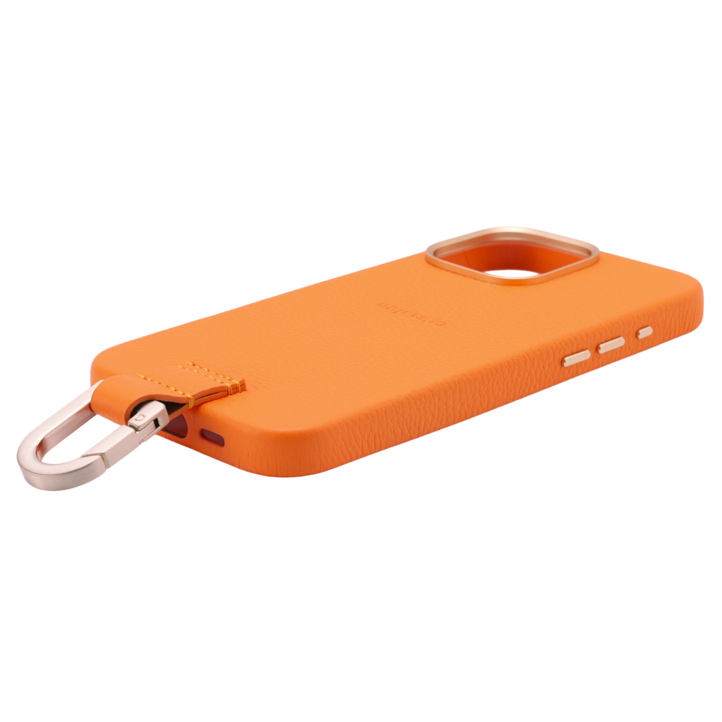 iPhone CASE (カラビナ付き)【17. 16. 15】/ PUMPKIN