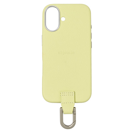 iPhone CASE (カラビナ付き)【17. 16. 15】/ BUTTER YELLOW