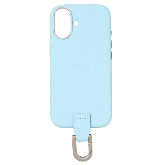 iPhone CASE (カラビナ付き)【17. 16. 15】/ LIGHT BLUE