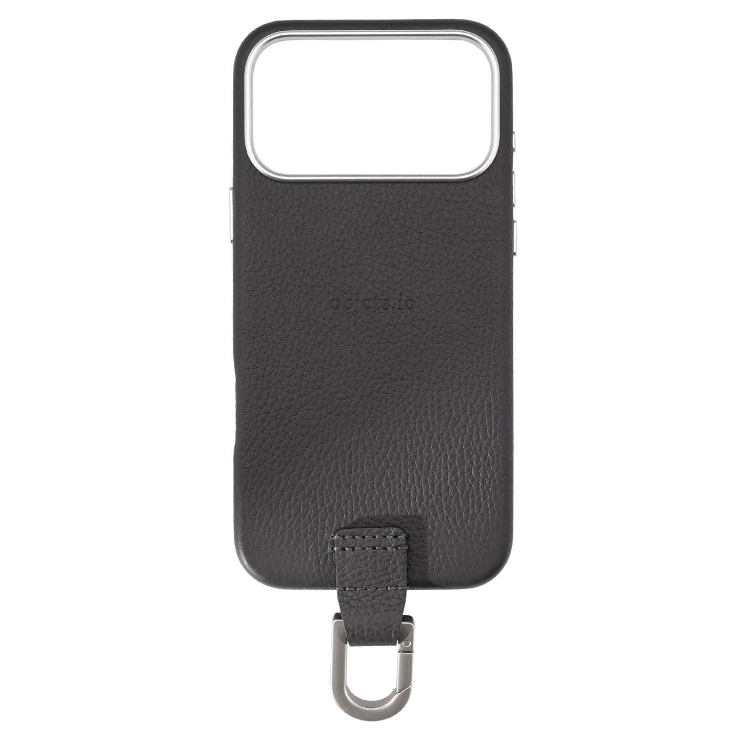 iPhone CASE (カラビナ付) 【17】/ CHARCOAL