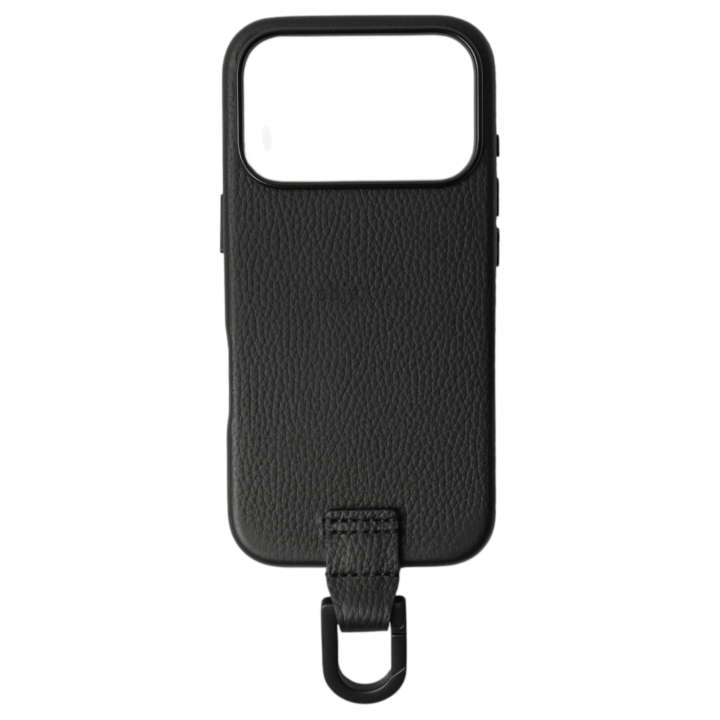 iPhone CASE (カラビナ付)【17. 16. 15. 14. 13】/ BLACK