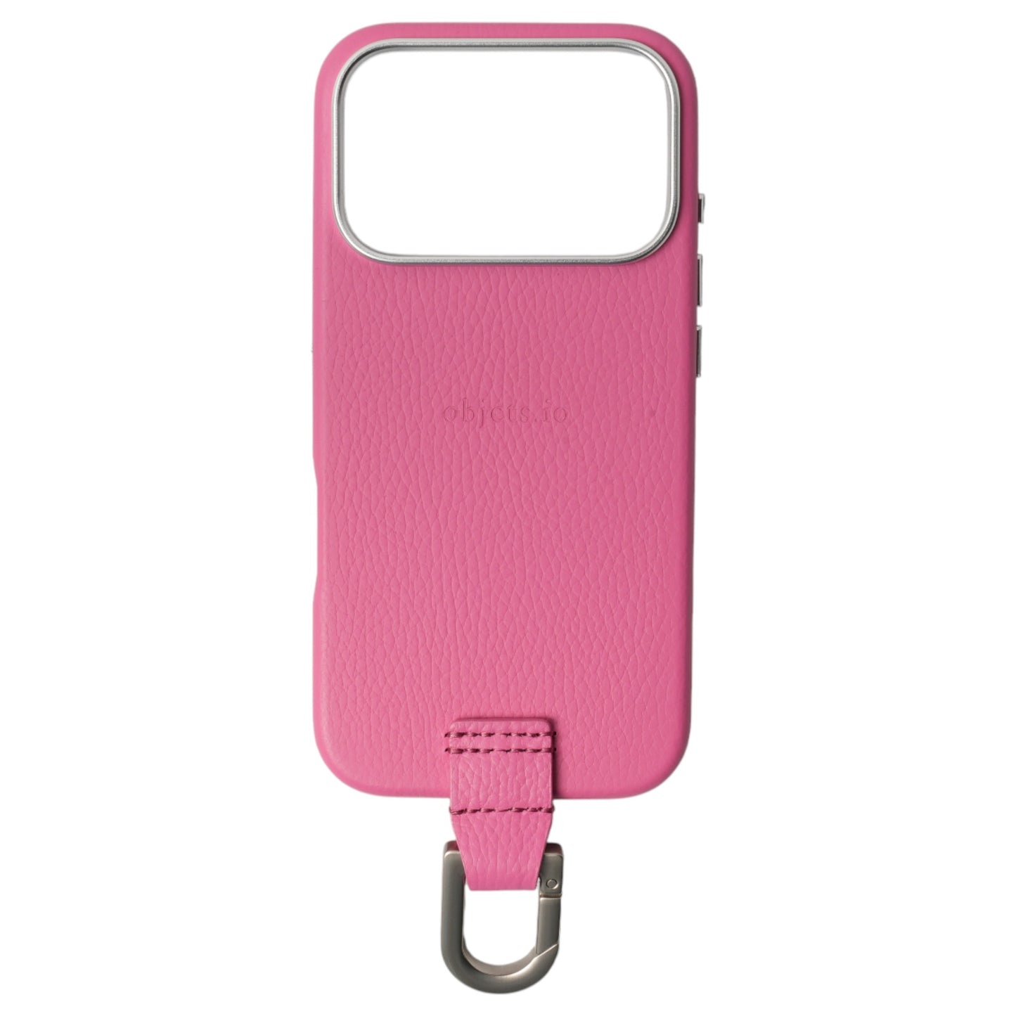 iPhone CASE (カラビナ付)【17. 16. 15】 / SHOCKING PINK