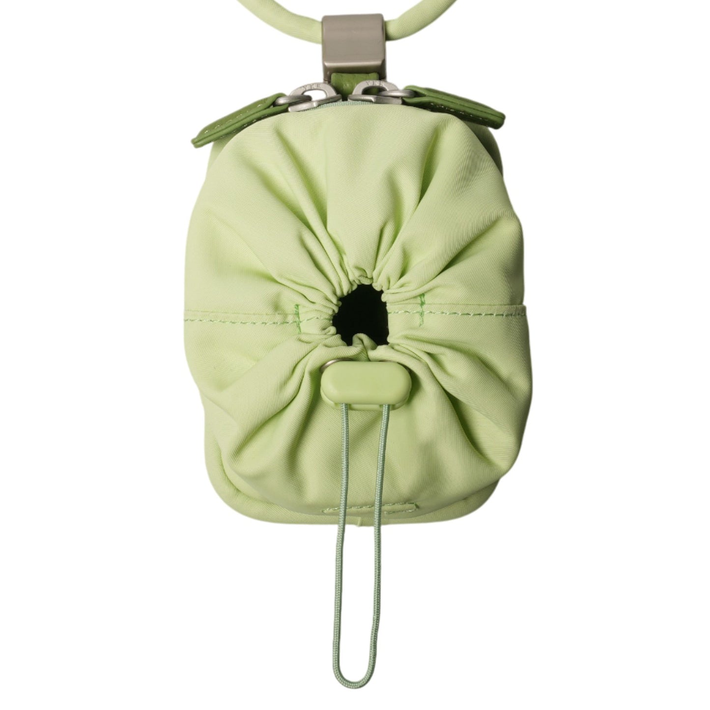 iPhone ACCESSORIES-NYLON PURSE WITH DETACHABLE STRAP / PALE GREEN
