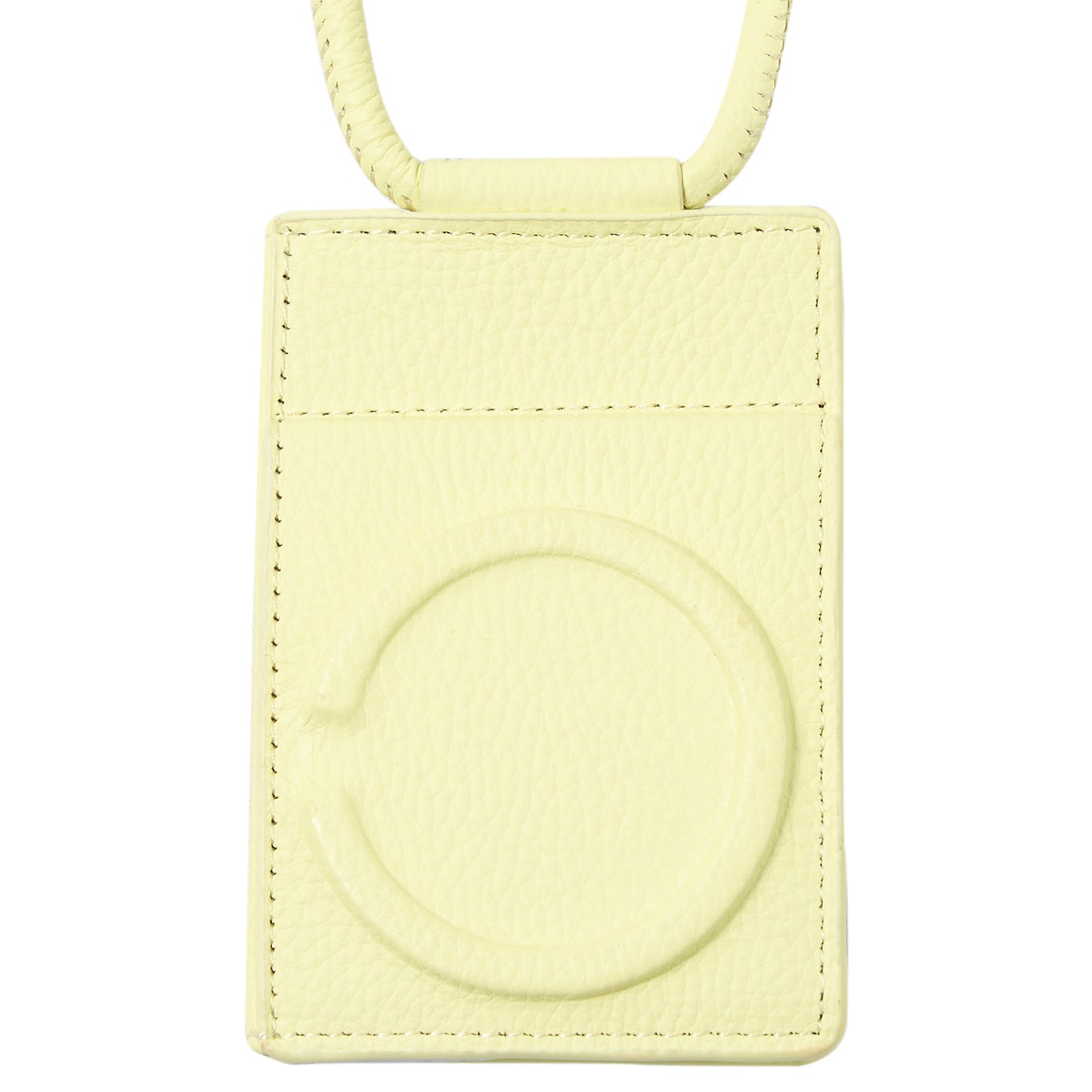iPhone ACCESSORY-SHOULDER STRAP CARD CASE / BUTTER YELLOW