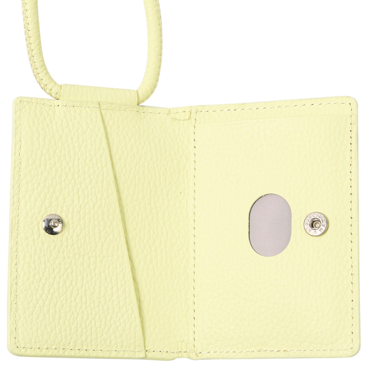 iPhone ACCESSORY-SHOULDER STRAP CARD CASE / BUTTER YELLOW