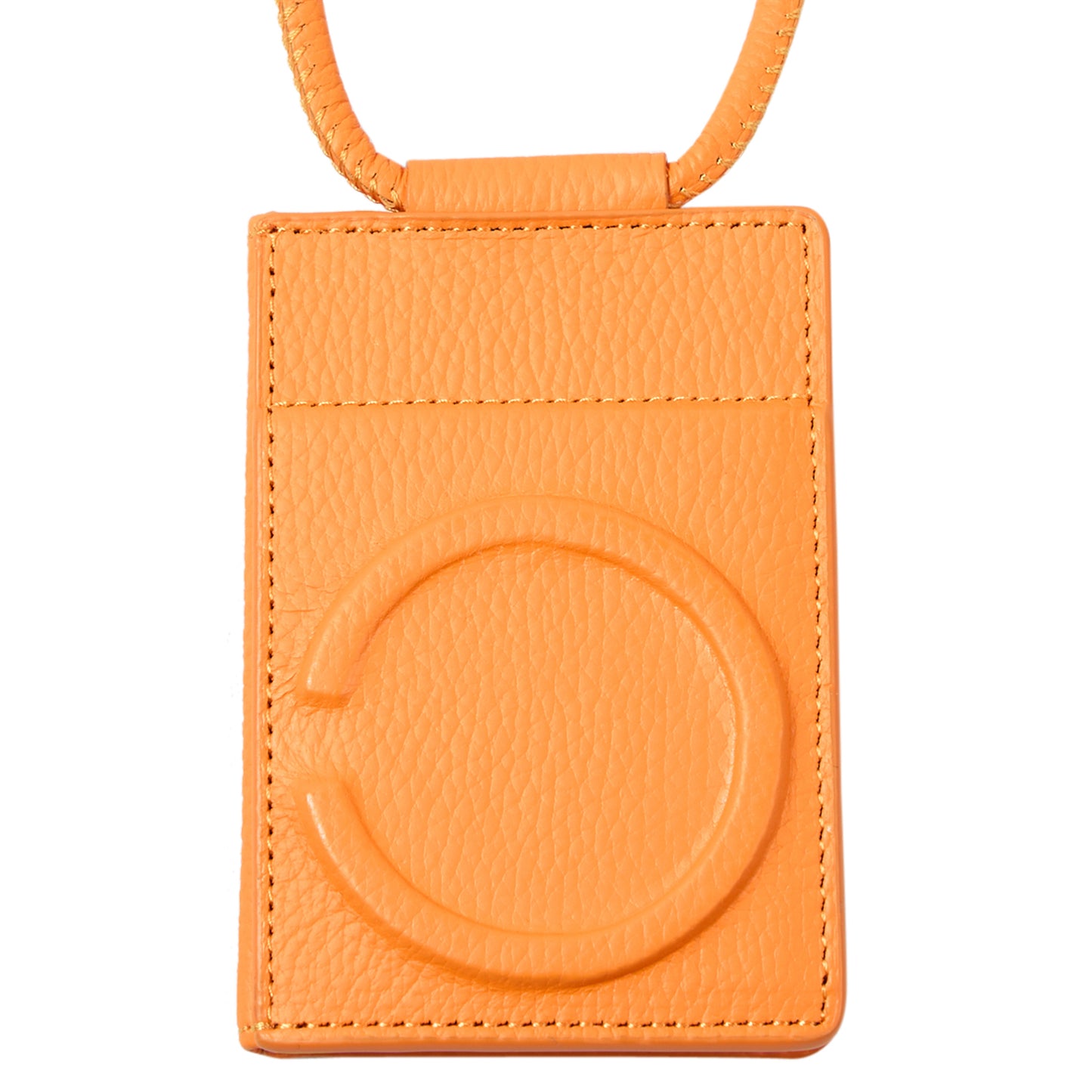 iPhone ACCESSORY-SHOULDER STRAP CARD CASE / PUMPKIN