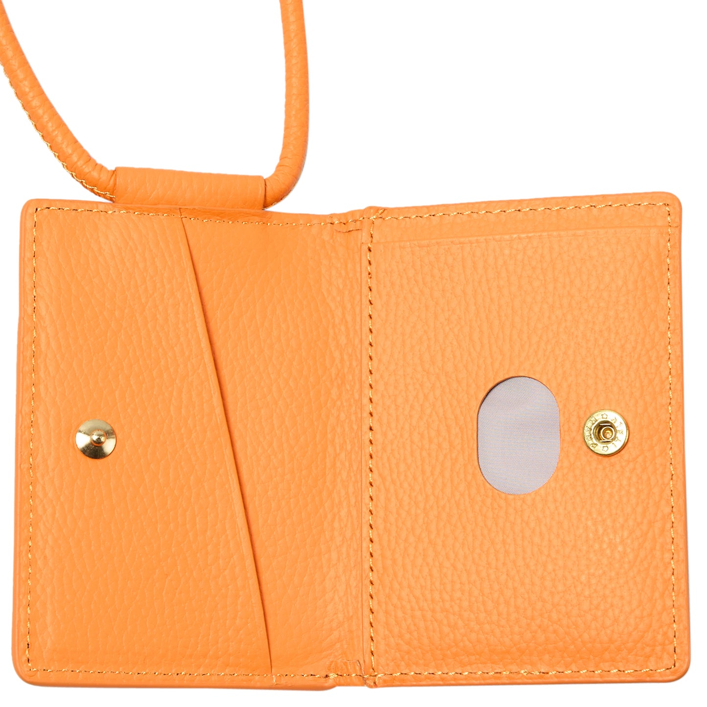 iPhone ACCESSORY-SHOULDER STRAP CARD CASE / PUMPKIN