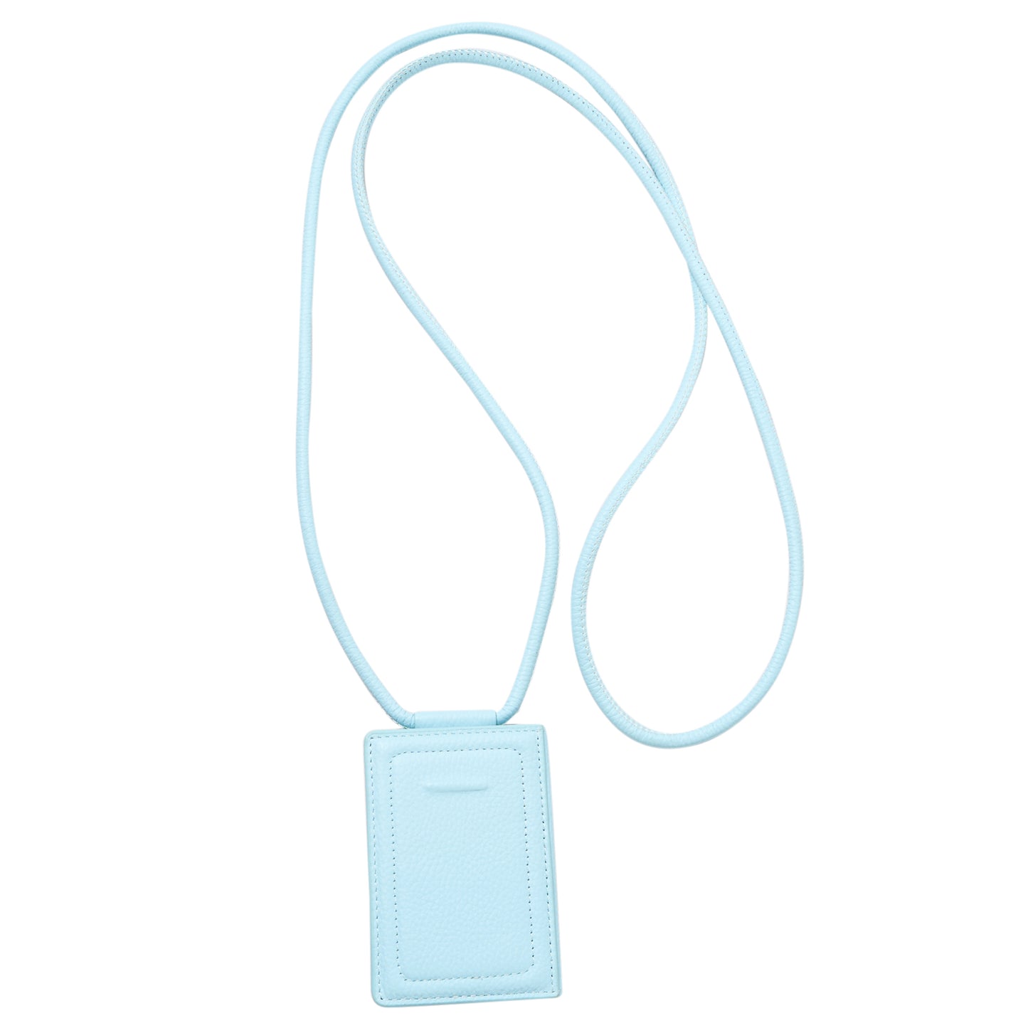 iPhone ACCESSORY-SHOULDER STRAP CARD CASE / LIGHT BLUE